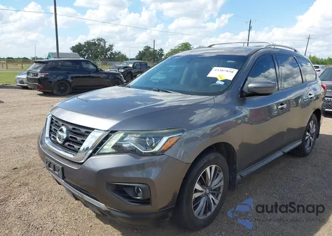 2017 Nissan Pathfinder Sv from USA, damaged, VIN 5N1DR2MM5HC900768